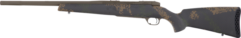 Weatherby Mark V Backcountry 2.0 338 Weatherby RPM 18" 4 Rounds Patriot Brown Cerakote