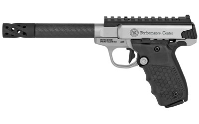 Smith & Wesson Performance Center SW22 Victory 22 Long Rifle 6 inch 10+1 Satin Stainless Tandemkross HiveGrip