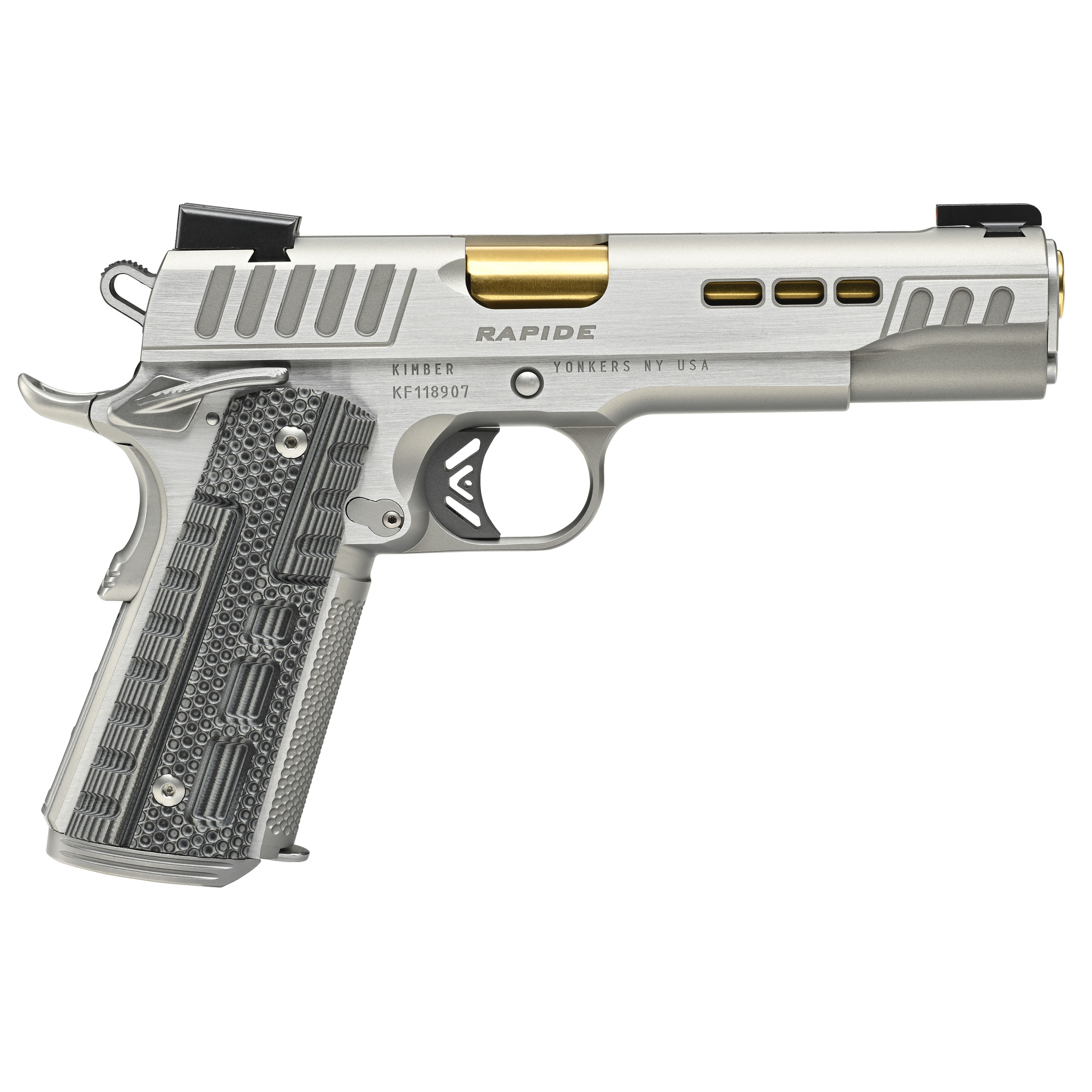 Kimber Rapide Dawn Pistol 10mm 5.25 in. Stainless Steel 8 rd.