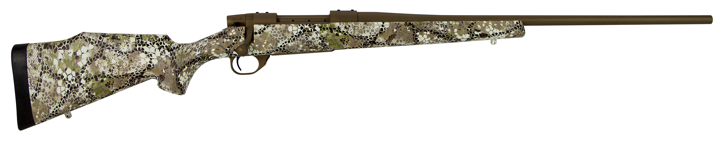 Weatherby Vanguard Badlands 6.5 PRC 24 Inch 3+1 Burnt Bronze Cerakote