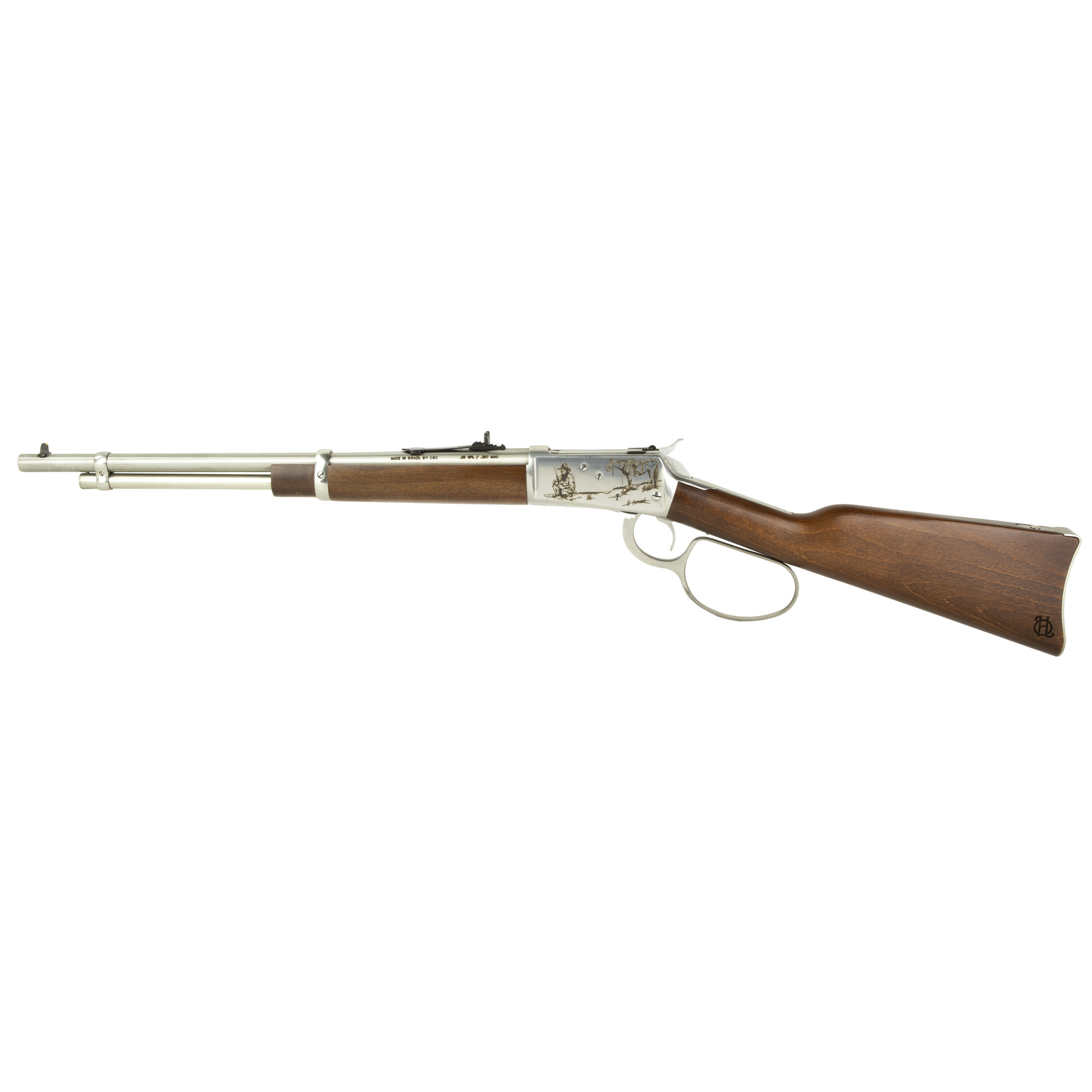 Heritage Manufacturing R92 357 Magnum 18 inch 8 Rounds Stainless Wood Stock