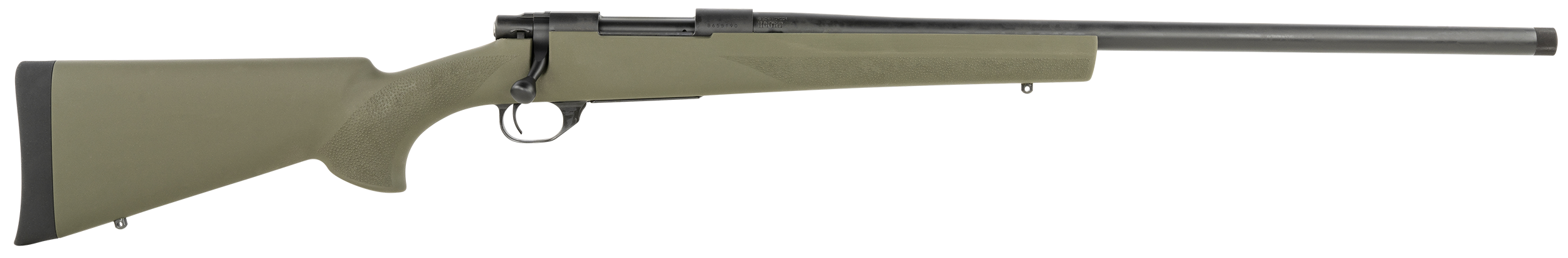 Howa HGR72503 M1500 HS Precision 6.5 Creedmoor 4+1 24" Blued Heavy Barrel, Blued Steel Receiver, Green Hogue OverMolded Synthetic Stock