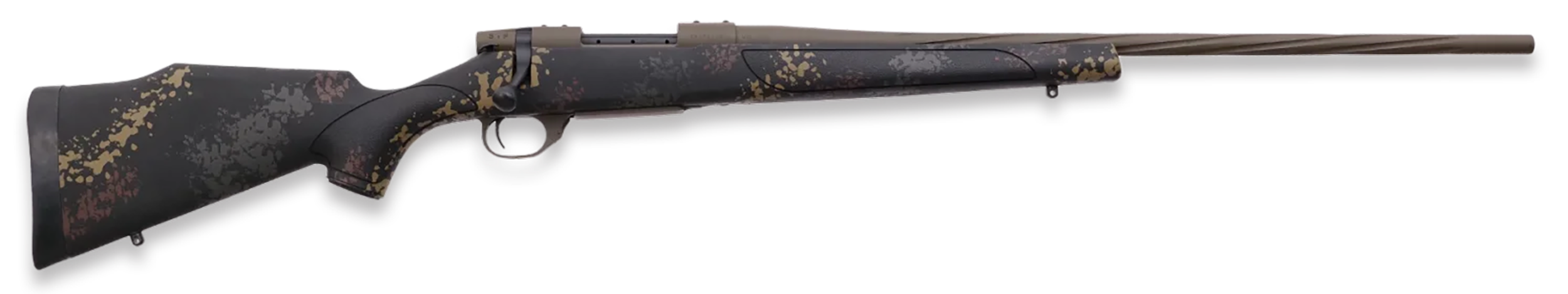 Weatherby Vanguard Talus 243 Winchester 22 Inch 4 Rounds Patriot Brown Cerakote