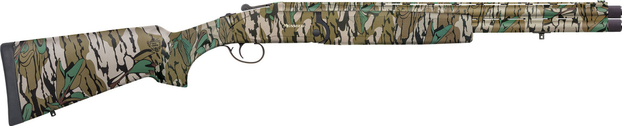 Mossberg Silver Reserve Eventide Turkey 12 Gauge 20 Inch Barrel 2 Rounds Mossy Oak Greenleaf Camo