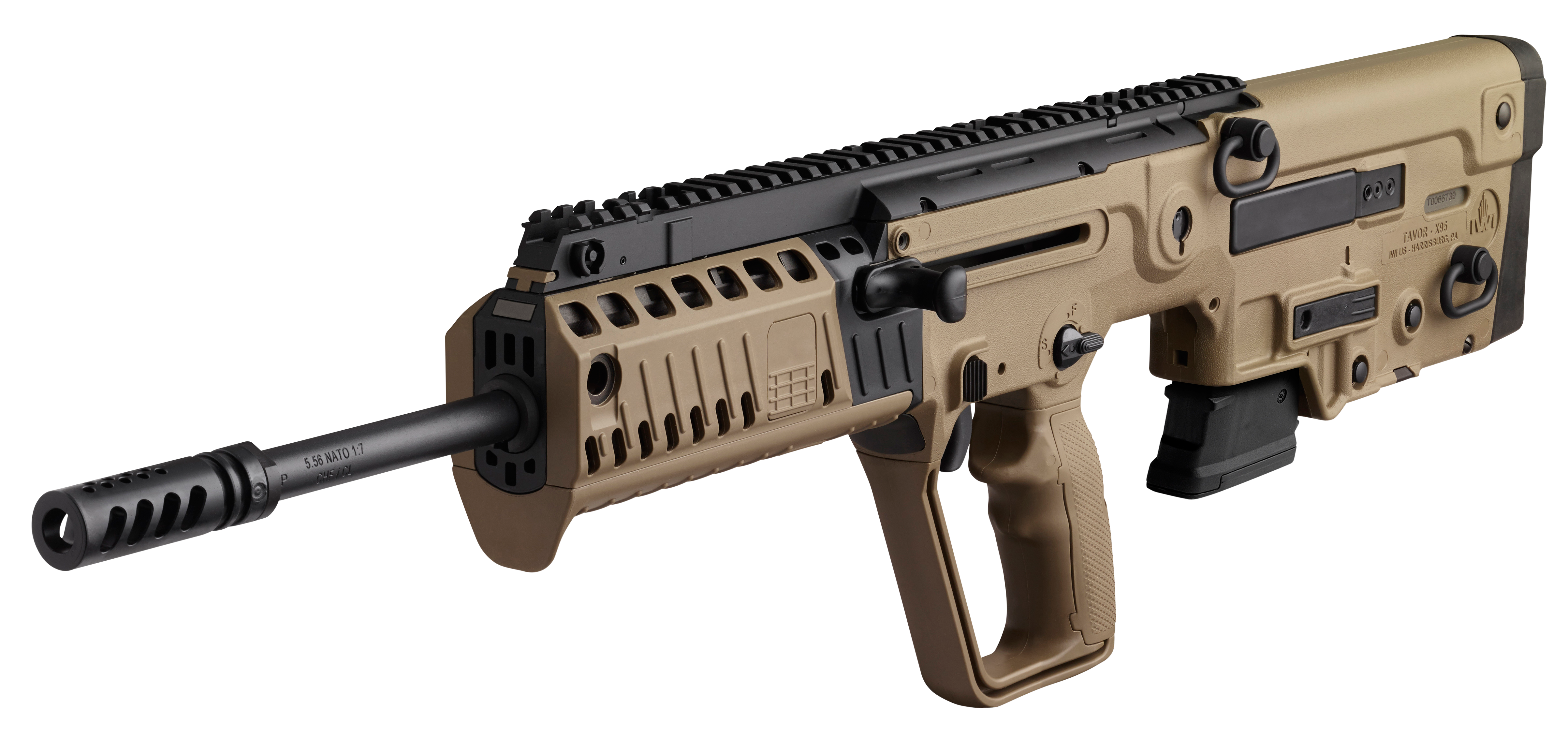 IWI Tavor X95 5.56 NATO 18.5 in 10 Rounds Flat Dark Earth