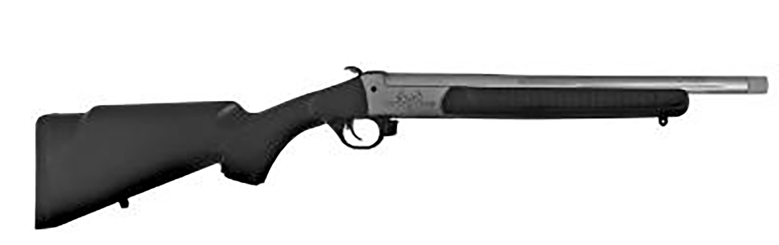 Traditions CRY301130T Outfitter G3 Youth 300 Blackout 1rd 16.50" Stainless Cerakote Fluted Threaded Barrel, Drilled & Tapped Steel Receiver, Fixed Black Synthetic Stock,