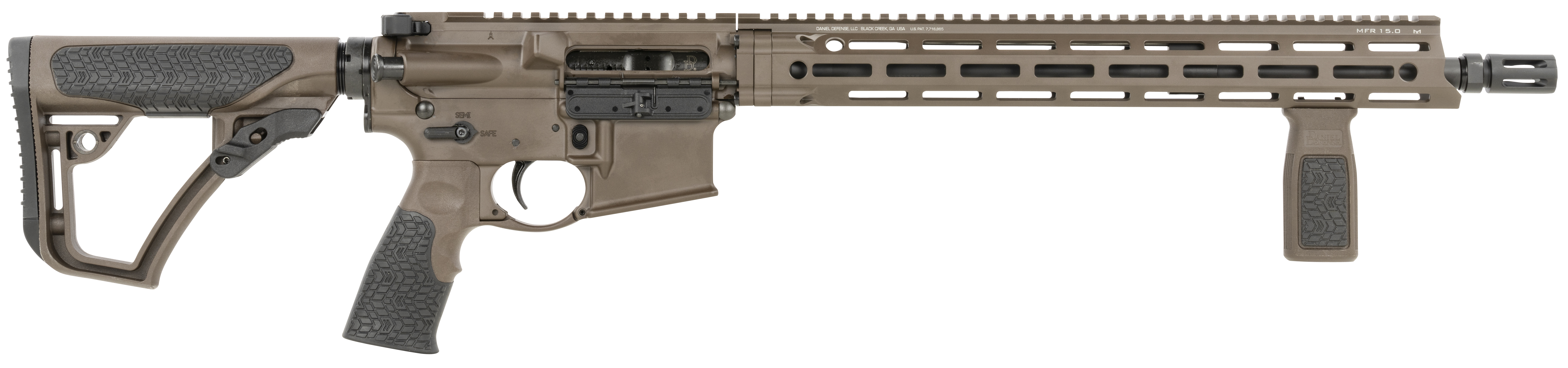 Daniel Defense Ddm4 V7 5.56x45mm NATO 16in 1rd Cerakote SoftTouch Stock