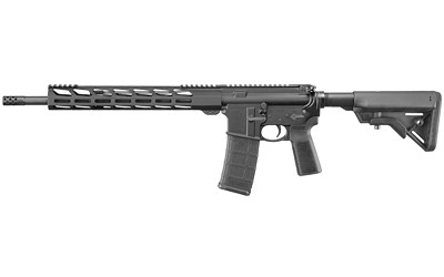 Ruger Ar-556 5.56x45mm Nato 16.10in 30+1 Hard Coat Anodized