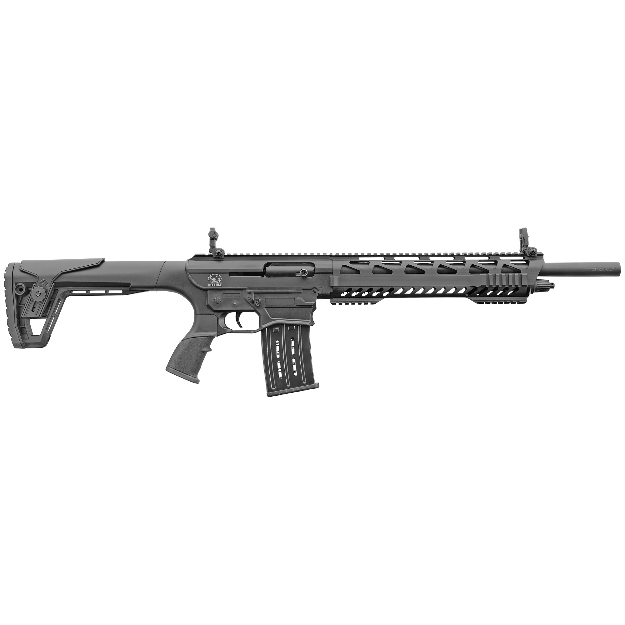 Charles Daly AR 12A 12GA, 18.5in. Barrel, 5rd, Adj. Comb Stock - Black (930192)