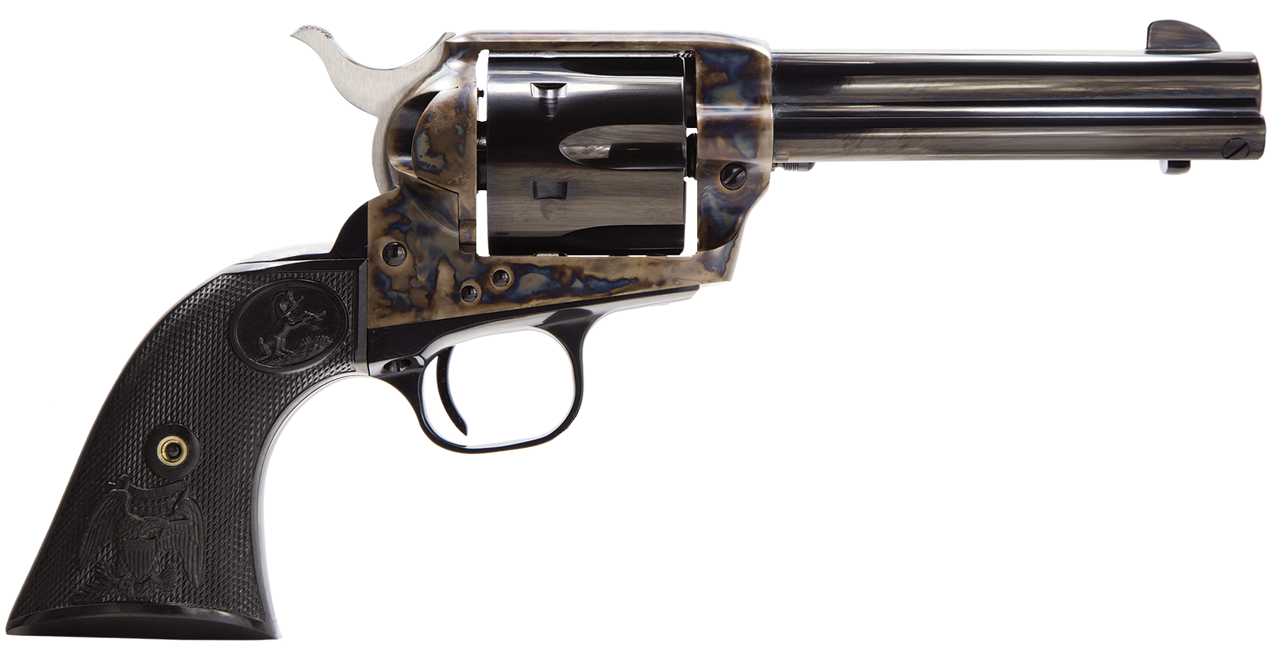 Colt Single Action Army P1640 357 Magnum 4.75in 6 Rounds Blued Barrel Case Hardened Frame