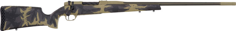 Weatherby Mark V APEX 30-378 Weatherby Magnum 24" Fluted Barrel Coyote Tan Cerakote