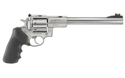 Ruger Super Redhawk 22 Hornet 9.5in 8rd Satin Stainless Hogue Tamer Monogrip