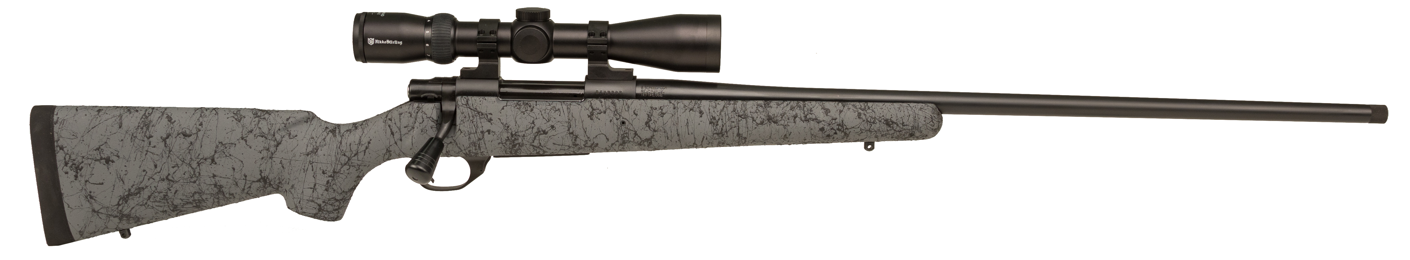 Howa HHS73531 1500  300 PRC 3+1 24" Blued Black Webbed Gray Fixed HS Precision Stock (Full Size)
