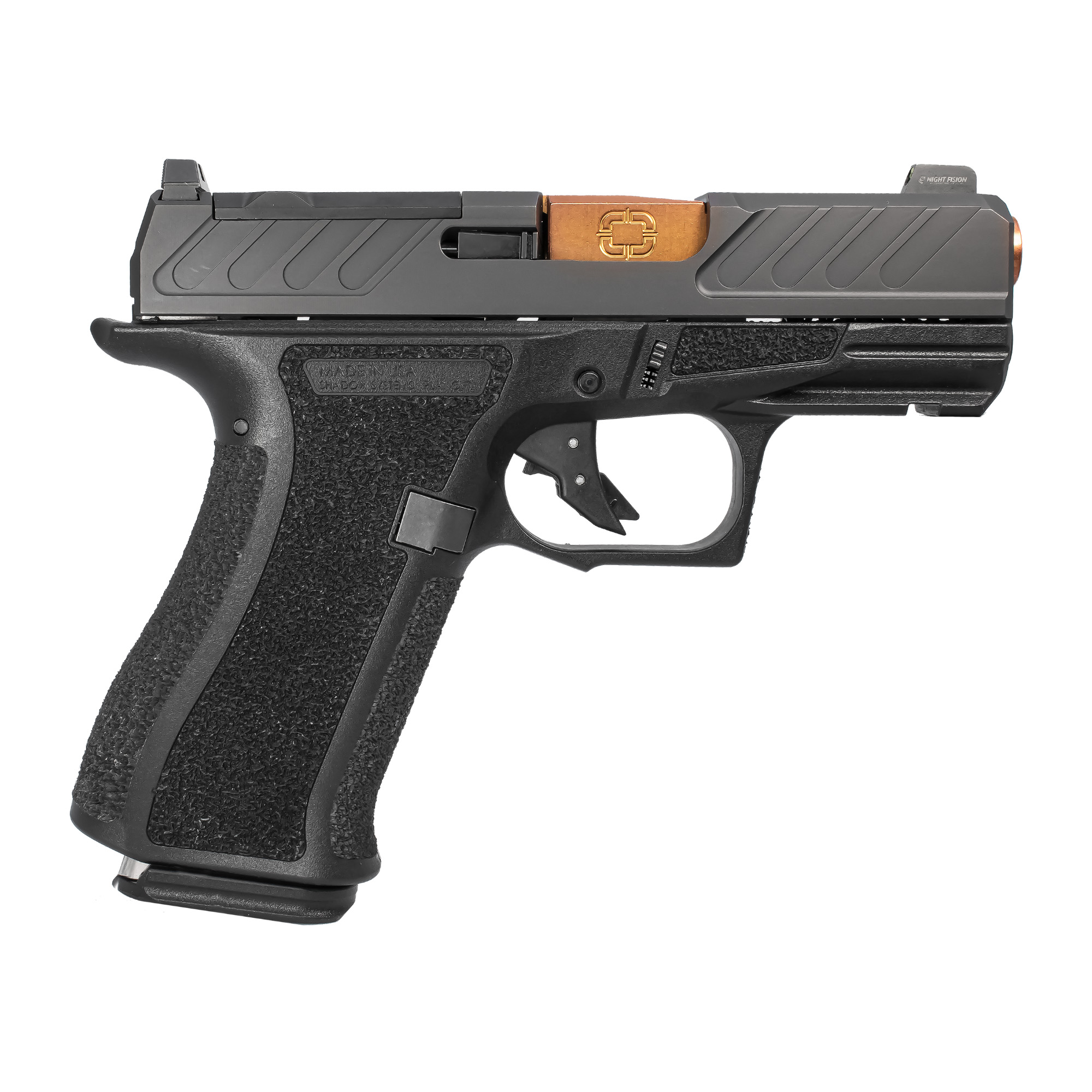 Shadow Systems CR920X 9mm 3.41 in. Bronze Barrel 15 Rounds Tritium Dot Sight