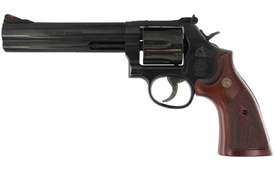 Smith Wesson 586 Classic 357 Magnum 6 inch 6 round Blued Steel Wood Grip L Frame