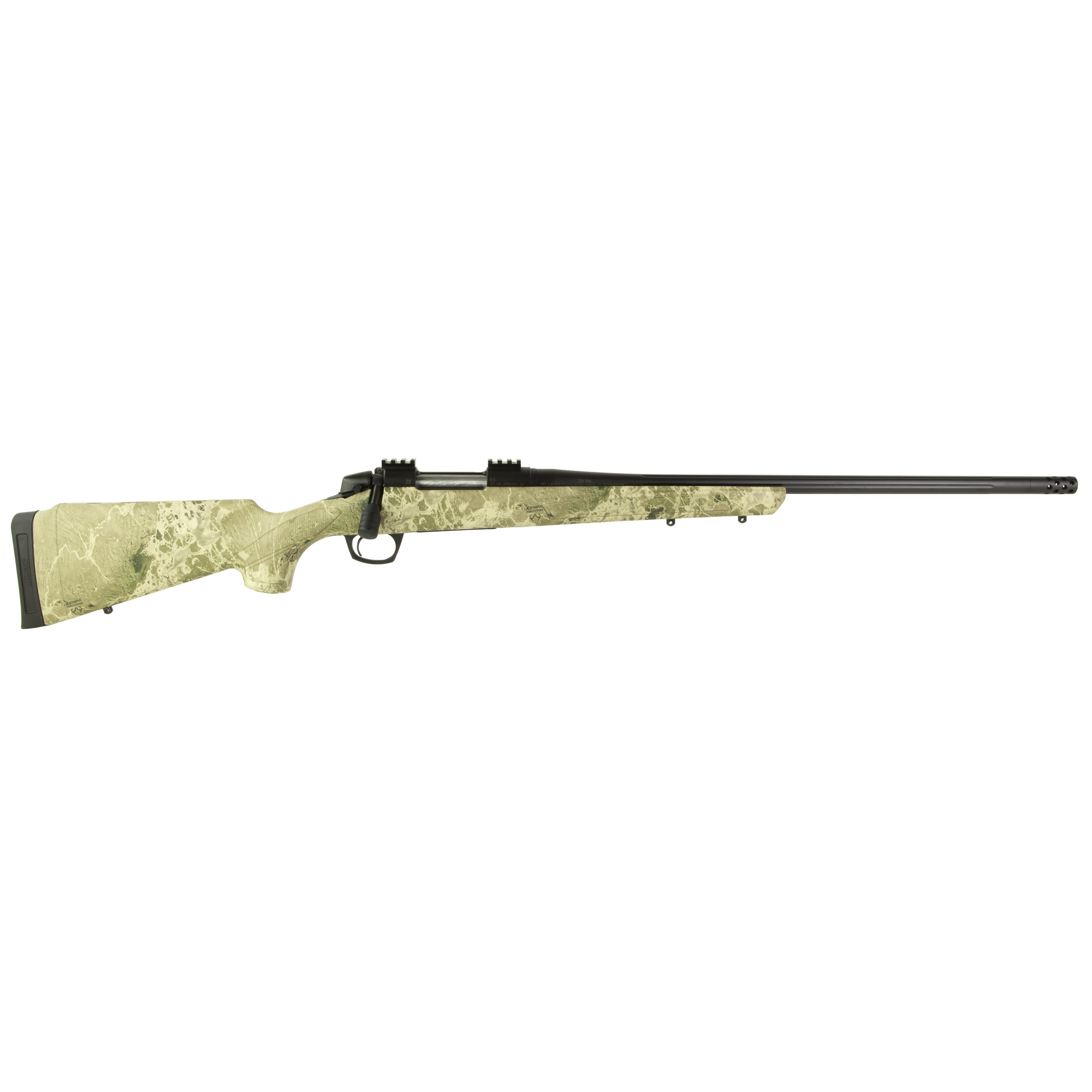 CVA CR3992 Cascade XT Full Size 223 Rem 4+1 22" Graphite Black Cerakote Steel Threaded Barrel, Realtree Hillside Adj w/Soft Touch Synthetic Stock
