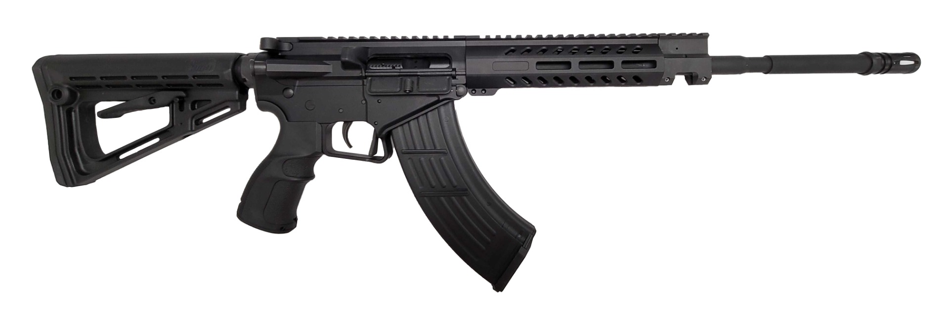 Silver Shadow Gilboa M43 Carbine Rifle - Black | 7.62x39 | 16" Barrel | 1:10 Twist | Gas Impingement