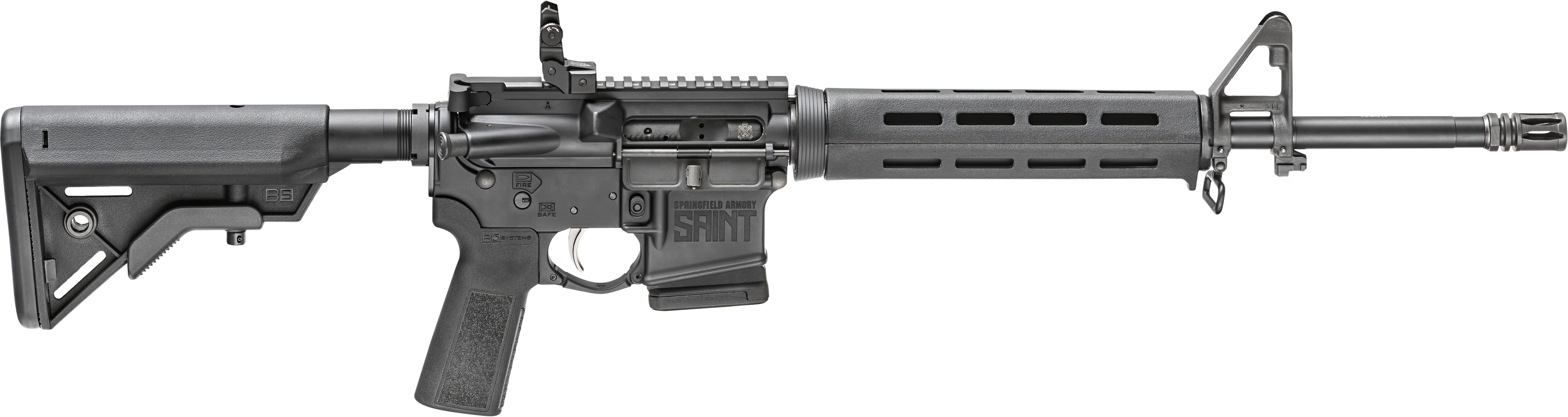 Springfield Armory SAINT 5.56 NATO 16 Inch 10 Rounds Melonite Barrel Adjustable Stock