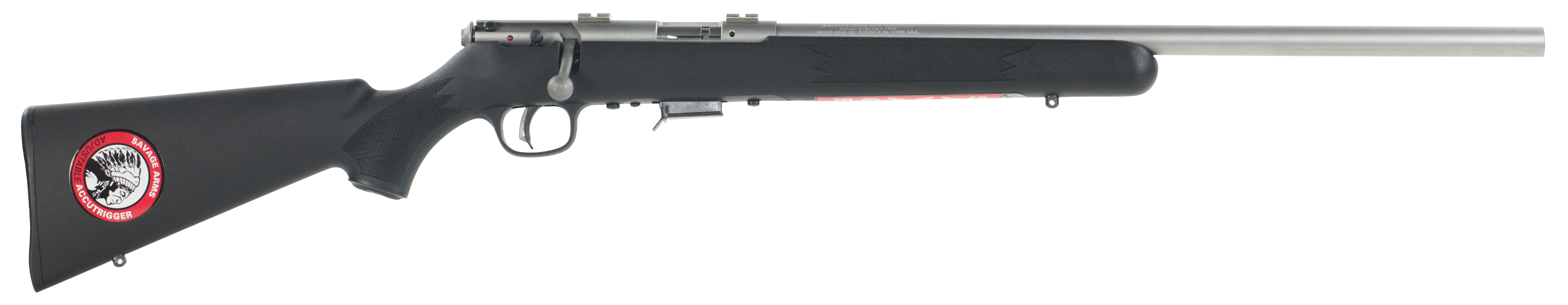 Savage 93R17 FVSS Rifle 17 HMR 21 Inch 5 Round Synthetic
