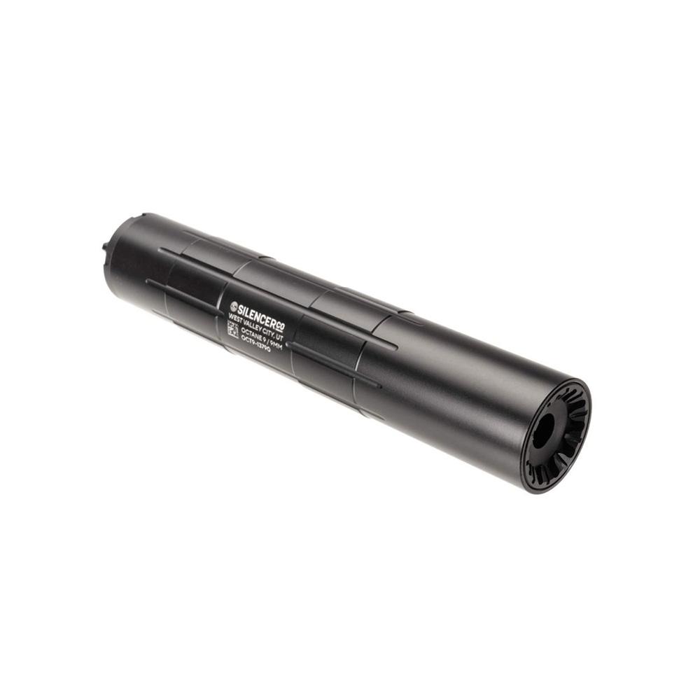 SilencerCo Octane 9 2.0 Centerfire Handgun Silencer 9mm Luger/.300 Blackout Black