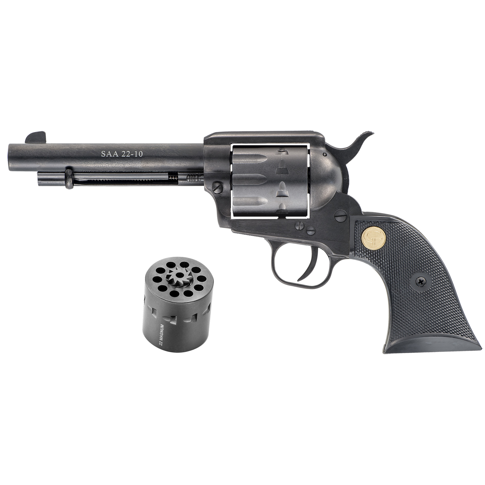 Chiappa Firearms SAA 1873 22 WMR 5.5" 10 Rounds Blued Steel