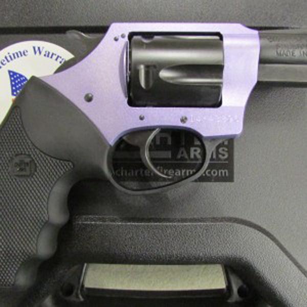 Charter Arms Lavender Lady .38 Special 2 Inch 5 Shot Lavender Finish
