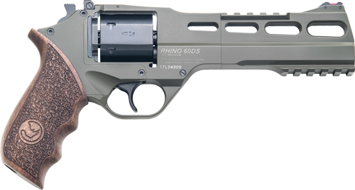 Chiappa Firearms Rhino 60SAR 357 Magnum 6" 6rd OD Green Cerakote Walnut Grip