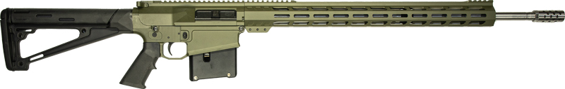 Great Lake Firearms GLFA AR Long Action Rifle 6.5 PRC 24 Inch OD Green Cerakote