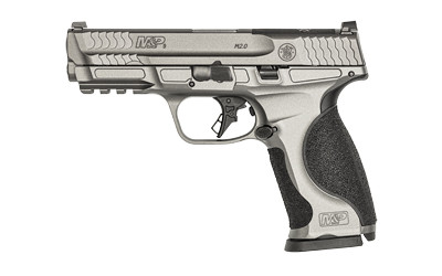 Smith and Wesson M&P M2.0 Full Size 9mm Luger 4.63 in 10+1 Tungsten Gray Cerakote Black Polymer Grip