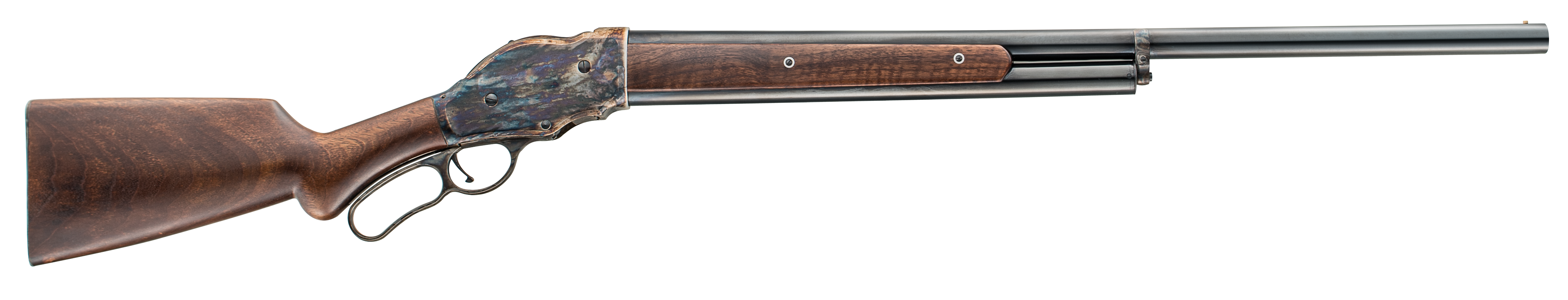 Chiappa 1887 12GA, 28in. Barrel, 5rd, Wood Stock & Forend - Black (930001)