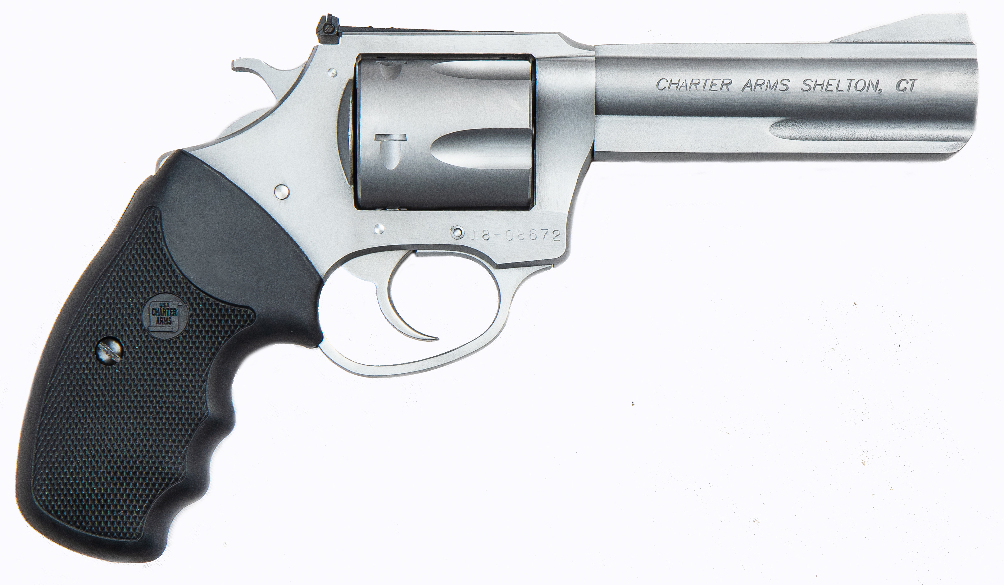 Charter Arms Target Undercover 38 Special 4.2 Inch 6 Rounds Anodized Stainless Steel