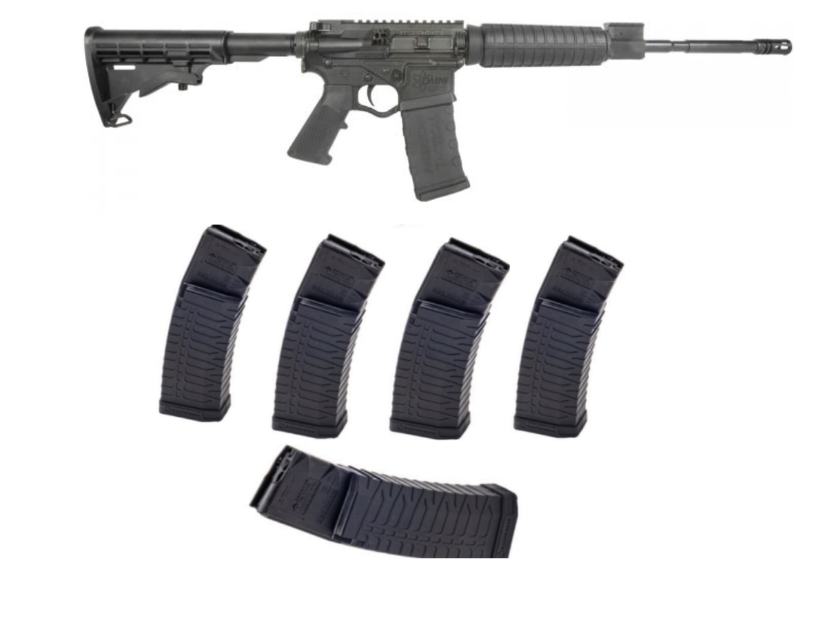 American Tactical Inc Omni Hybrid Maxx Gen 2 MIL/LEO Edition 5.56x45 NATO 16in 60rd Steel Reinforced Polymer Finish