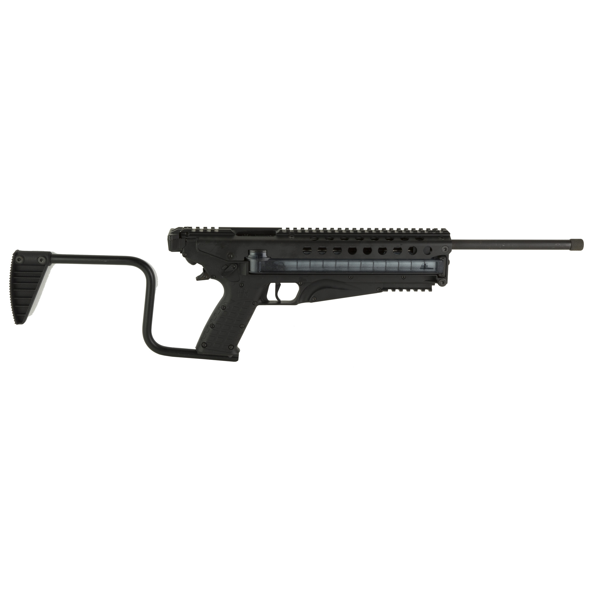 Kel-Tec R50 Rifle - Black | 5.7x28 | 16" Threaded Barrel | 50rd | Side Folding Stock