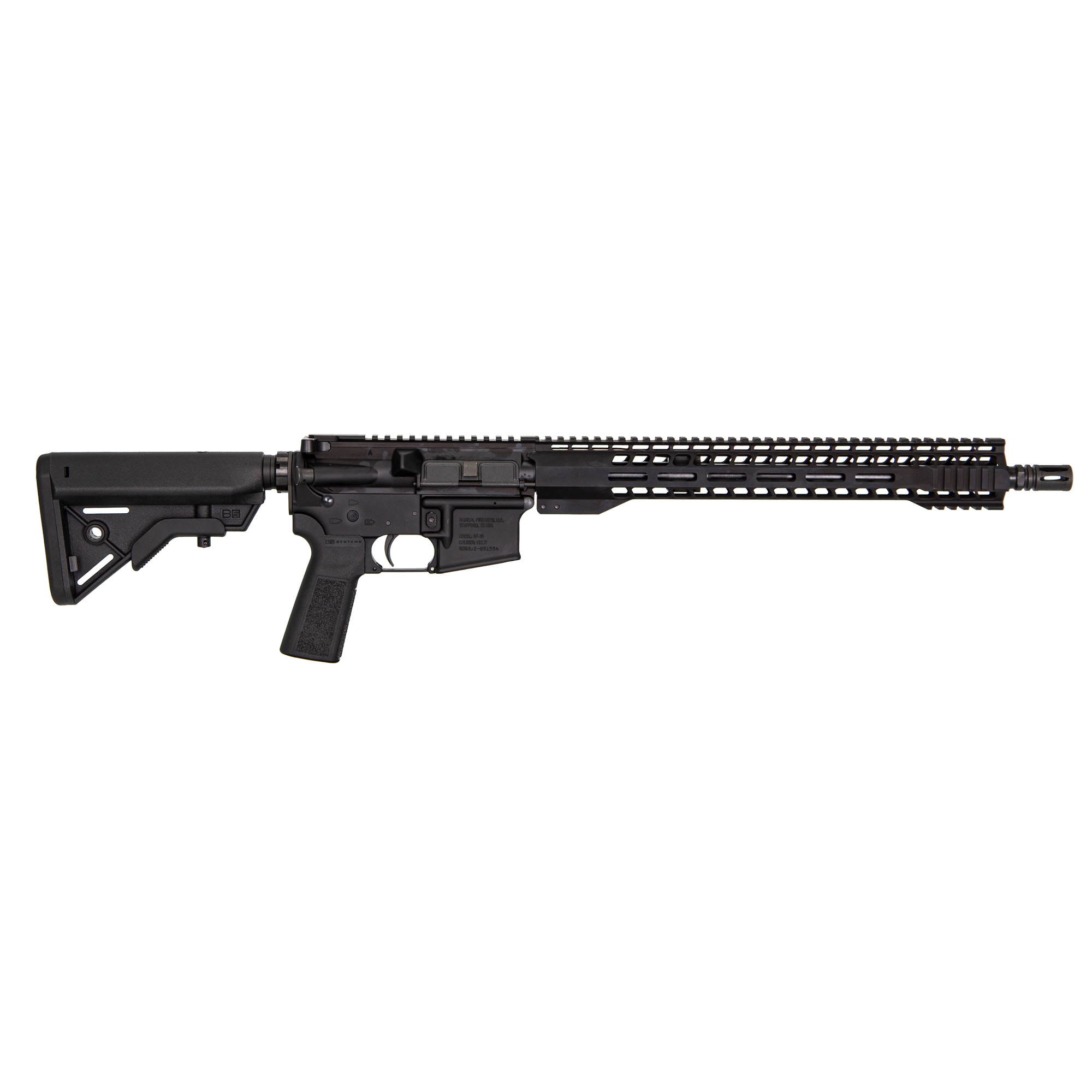 Radical Firearms Fr-16, 300 Aac Blackout, 16in, 30rd, Anodized Finish, B5 Bravo Stock