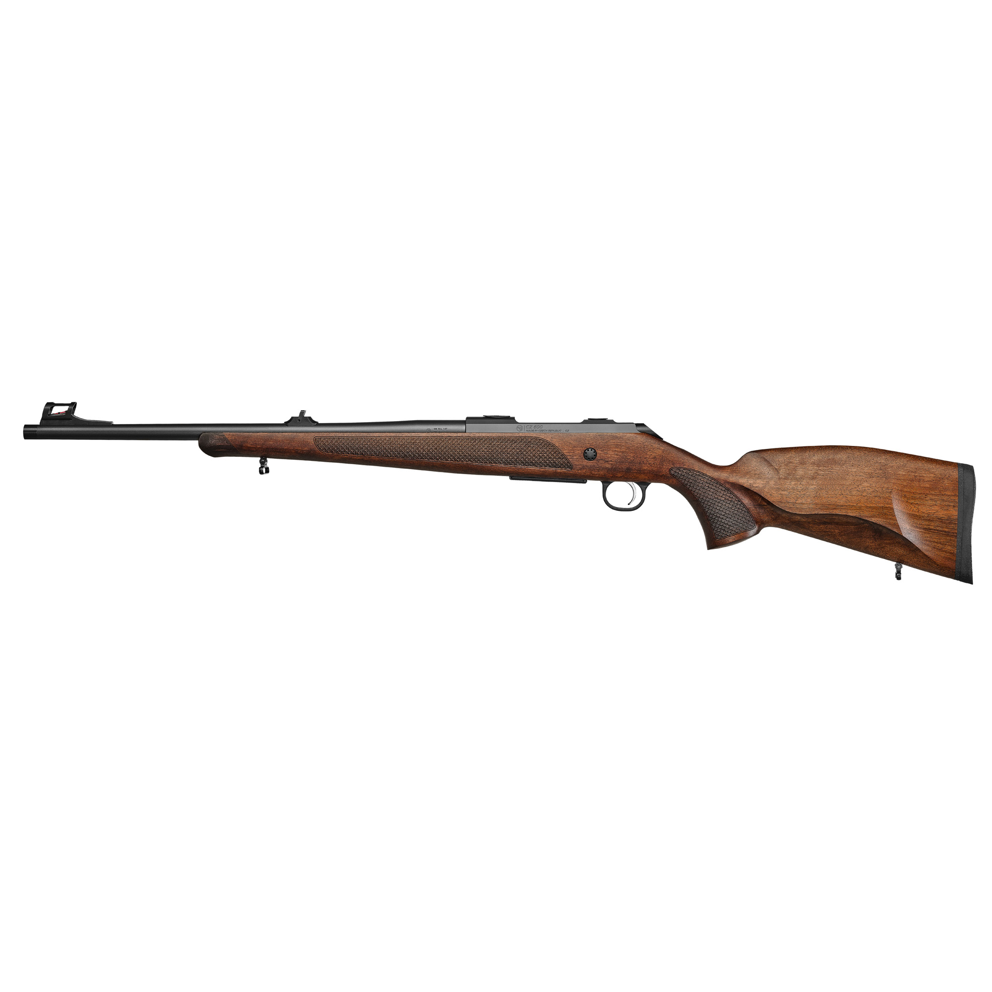 CZ 600 Lux 308 Winchester 20in 5 Rounds Walnut Finish
