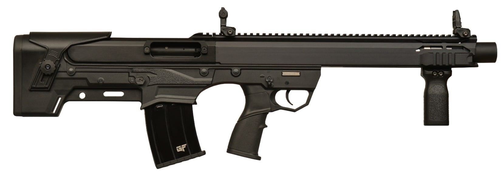 Gforce Arms GFP Pump Bullpup, 12GA, 18.5in. Barrel, 5rd - Black (GFYPB)