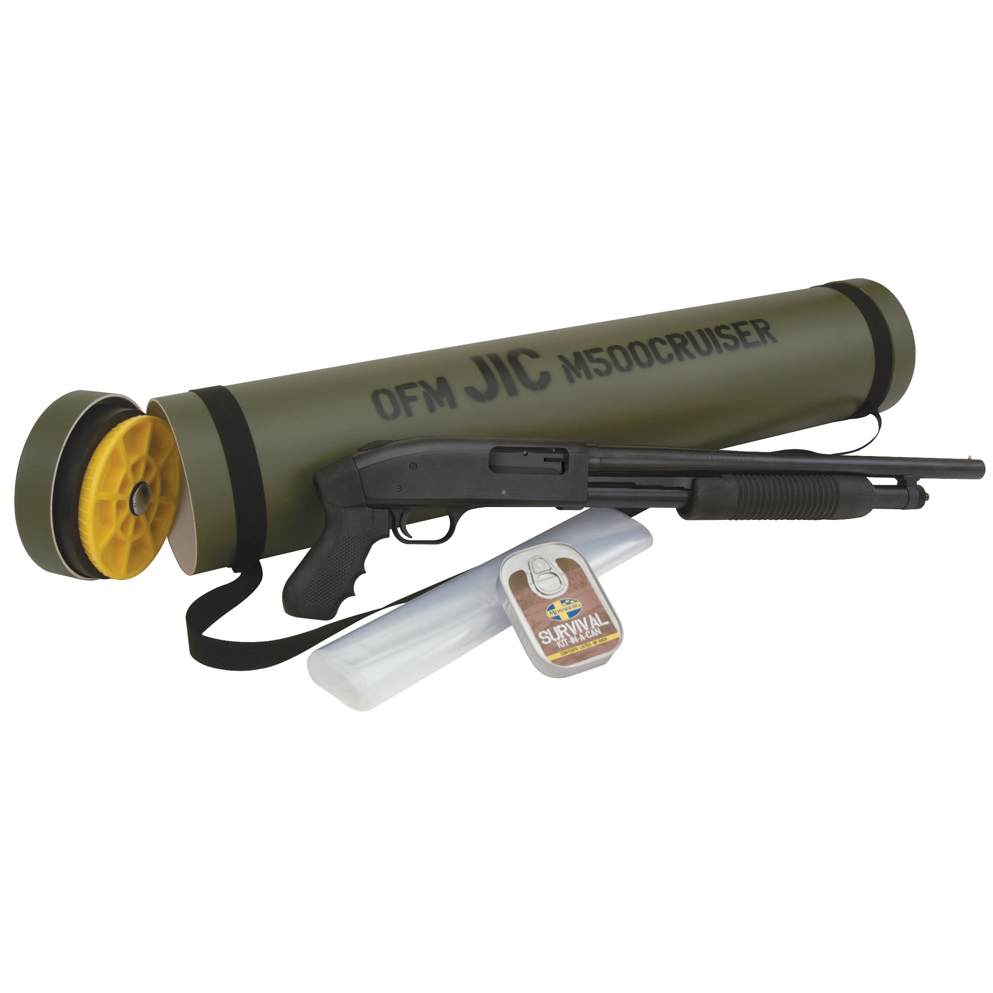 Mossberg 500 JIC Cruiser 12 Gauge 18.5 Inch 5 Rounds Blued Pistol Grip