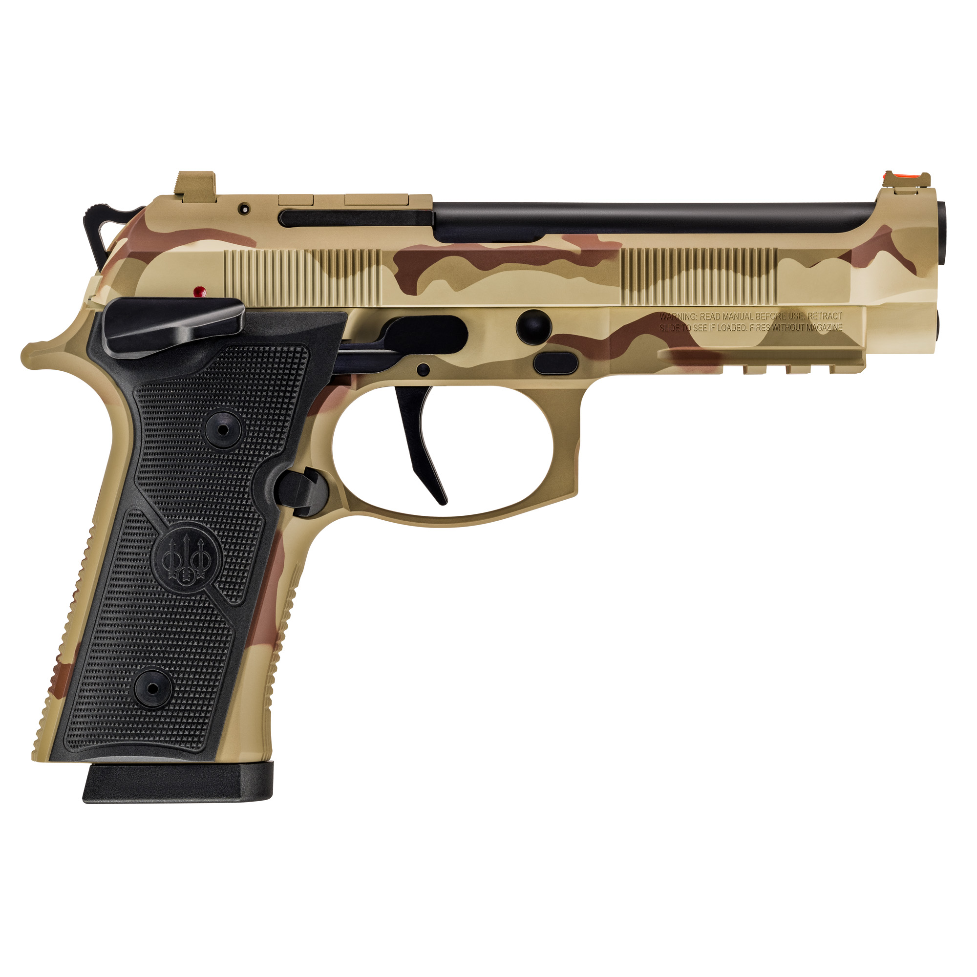 Beretta 92Xi SAO 9mm Luger 4.7in 18 Rounds DCU Camo Cerakote Optics Ready