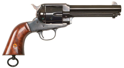 Cimarron 1890 Remington 44-40 5.5 inch 6 round Blued Case Colored Walnut