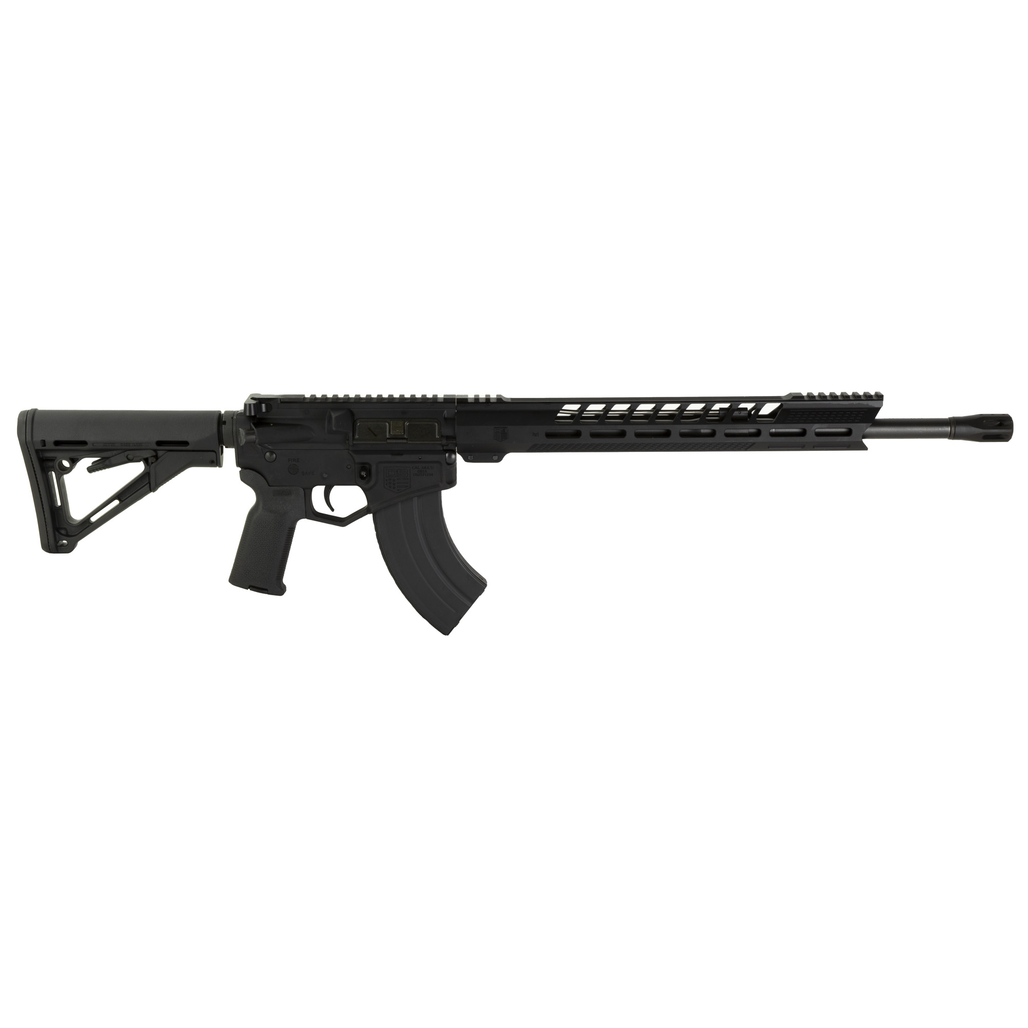 Diamondback DB15 6.5 Grendel 18in 28 Rounds Matte Black Gold Lower Magpul CTR