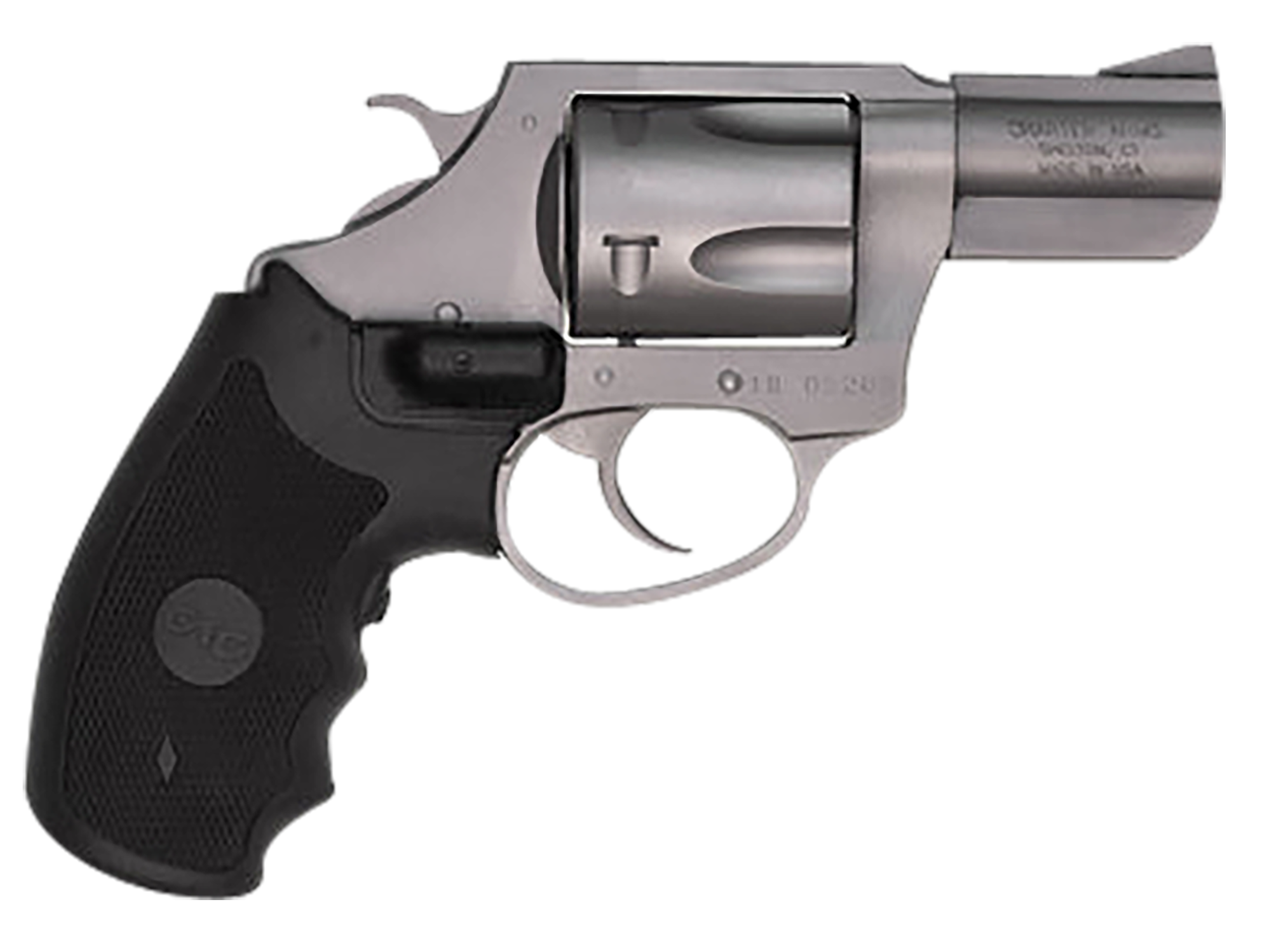 Charter Arms Mag Pug 357 Magnum 2.20 Inch 5 Shot Matte Stainless Steel Laser Grip