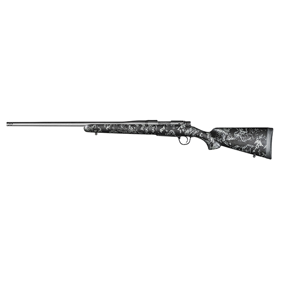 Christensen Arms 8010111500 Mesa FFT 28 Nosler 3+1 22" Threaded Barrel, Tungsten Gray Cerakote, Black with Gray Webbing Stock,