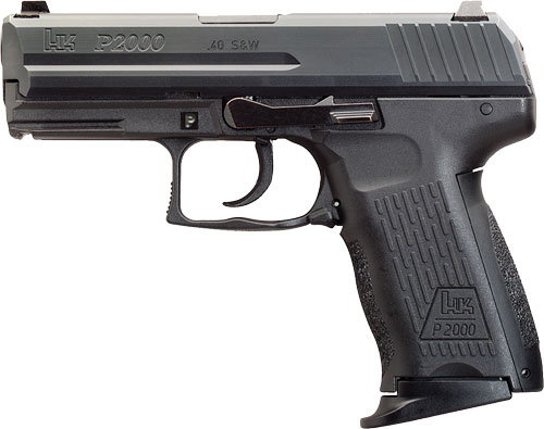 Heckler & Koch P2000 V2 LEM 40 S&W 3.66in 12rd Serrated Steel Slide Polymer Frame