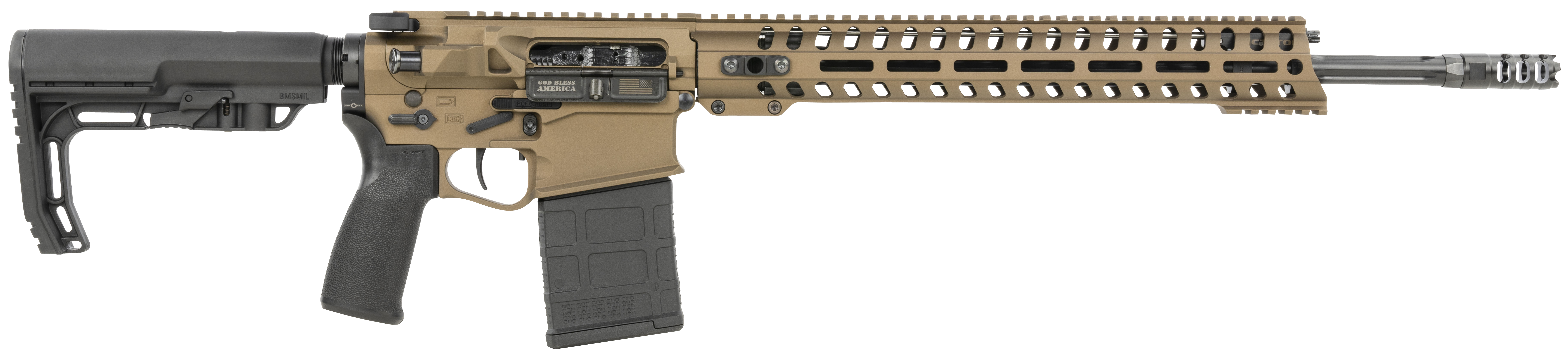 Patriot Ordnance Factory Revolution Gen4 308 Winchester 18.5in 20+1 Burnt Bronze