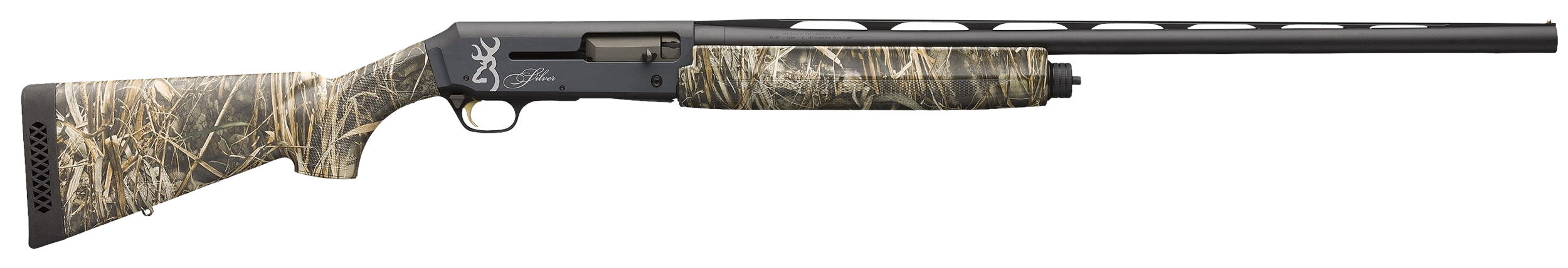 Browning Silver Field 12 Gauge 28 Inch 4 Rounds Two-Tone Gray Realtree Max-7