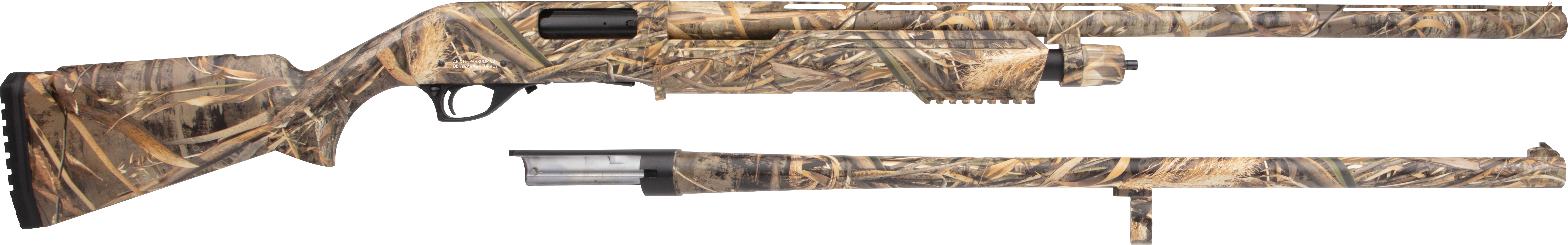 Rock Island Armory Turkey/Waterfowl  Pump, 12GA, 24in. Barrel, 5rd - Realtree Max-5 Camo (PA12C2428-MAX)