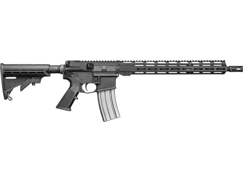 Del-Ton ECHO 316M Forged Aluminum AR15 Rifle - Black | 5.56NATO | 16" Medium Profile Barrel | 15" M-LOK Rail | M4 Stock | A2 Flash Hider | Optic Ready