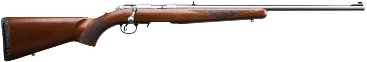 Ruger American Rimfire 17 HMR 22 Inch 9 Rounds Walnut Satin