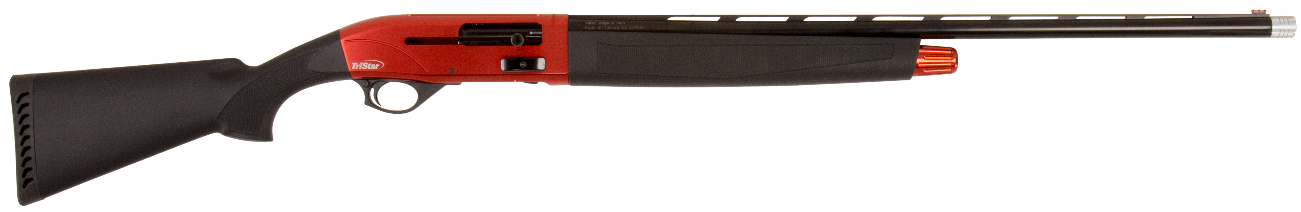 TriStar Arms Viper G2 Compact RS, 20GA, 26in. Barrel, 5rd, Black Synth. Stock & Forend - Red (24161)