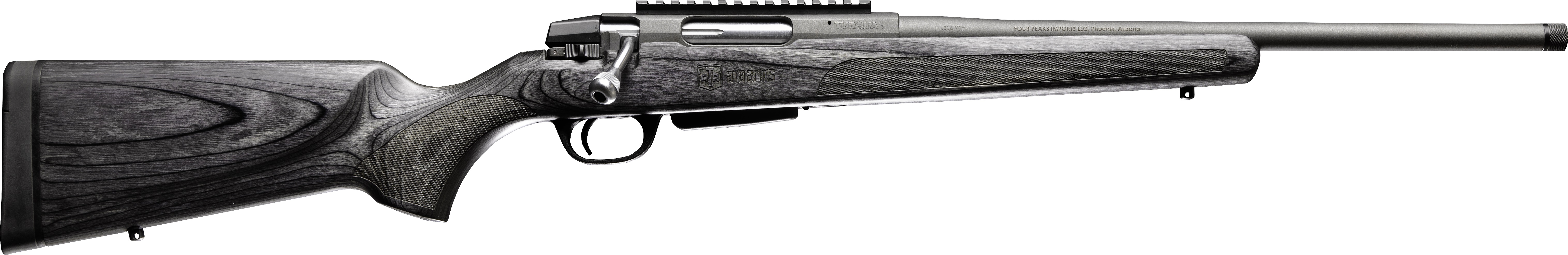 Four Peaks Turqua 6.5 Creedmoor 18 Inch 5 Round Gray Laminated Stock